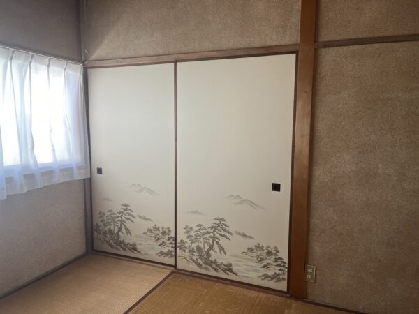 大阪府枚方市襖張替え